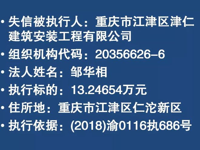 北碚老赖黑名单最新情况分析